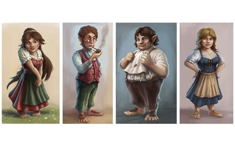 hobbit halflings